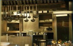 Restaurant kitchen plumbing