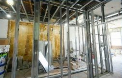 Plumbing for a tenant finish